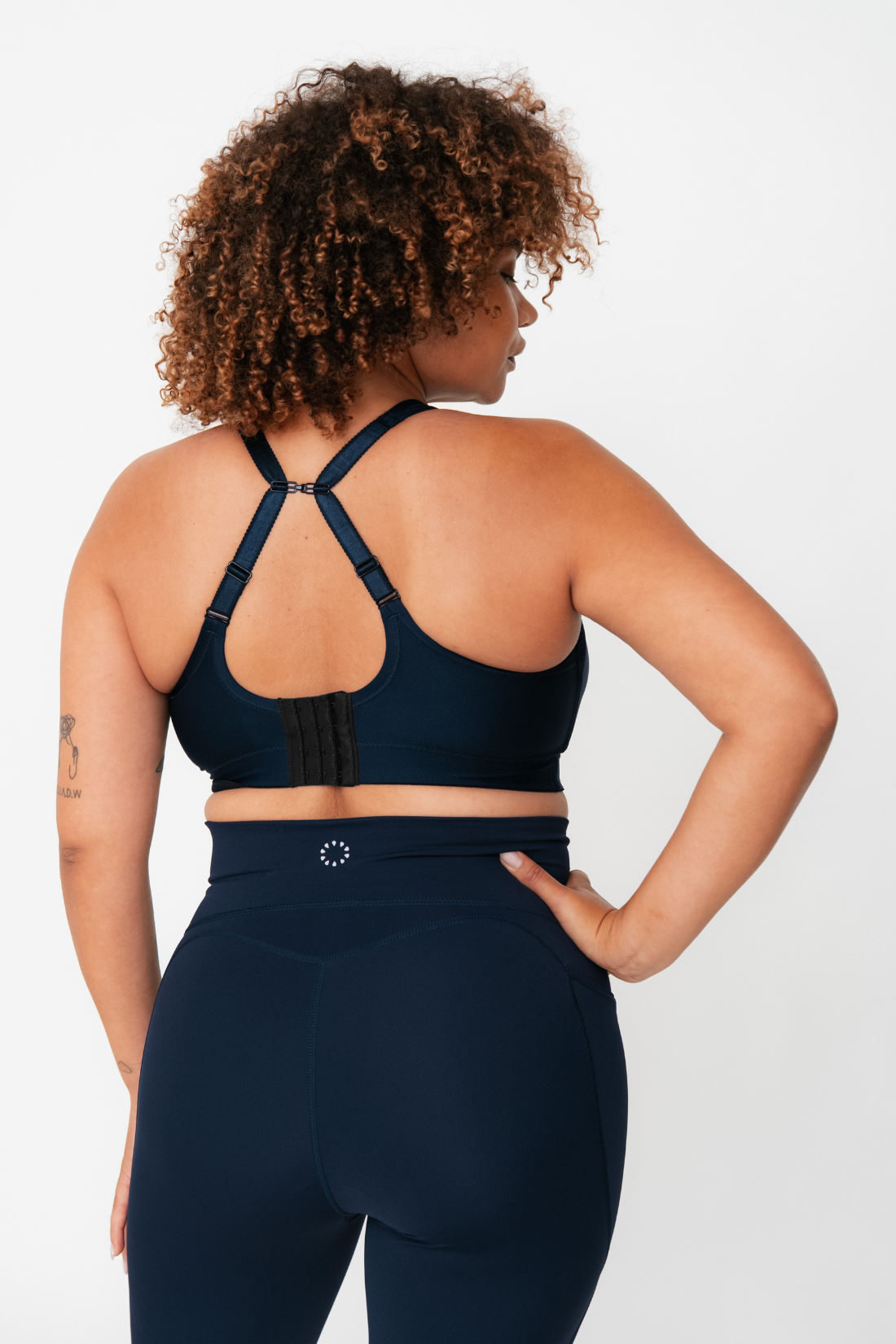 Pure Lime Compression Bra High Impact Bra 4300 Baritone Blue