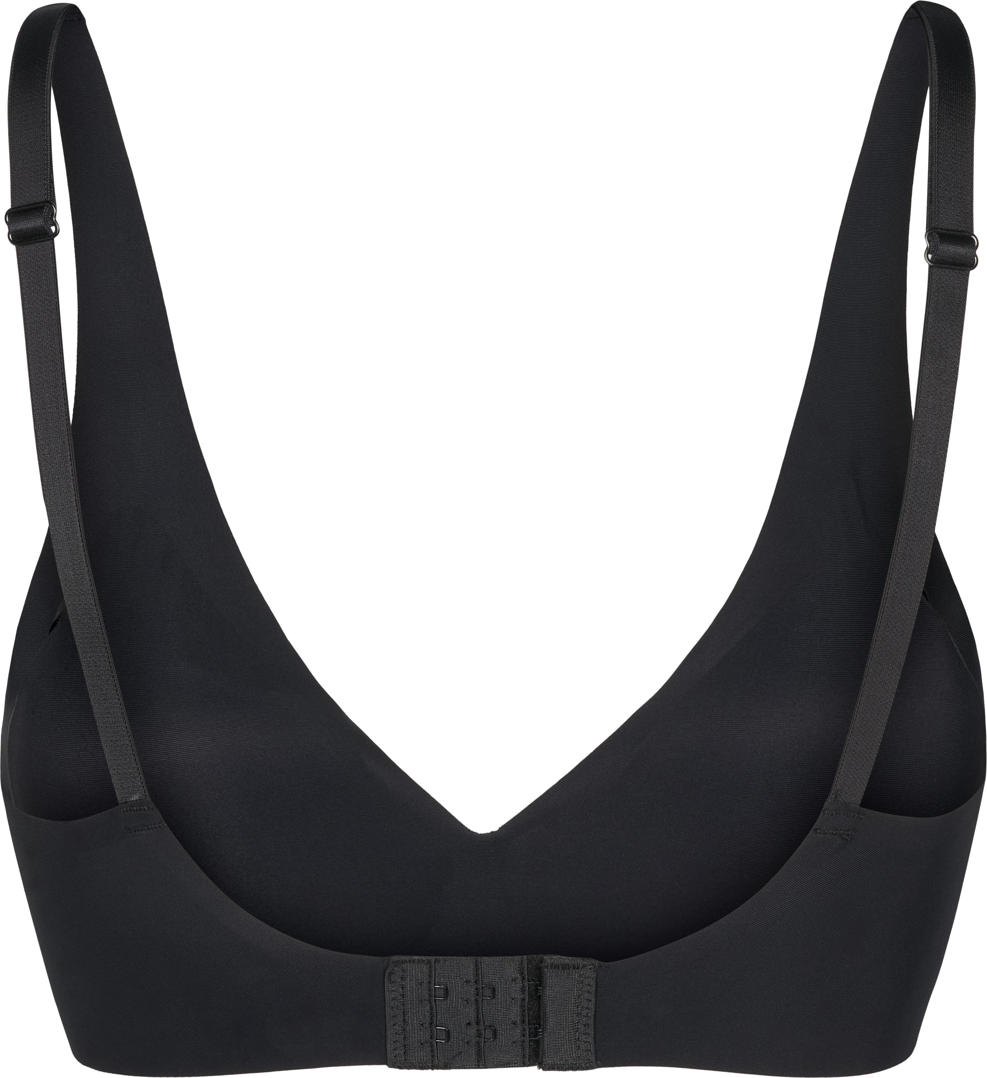 Pure Lime Invisible Microfiber Bra Bra 2000 Black
