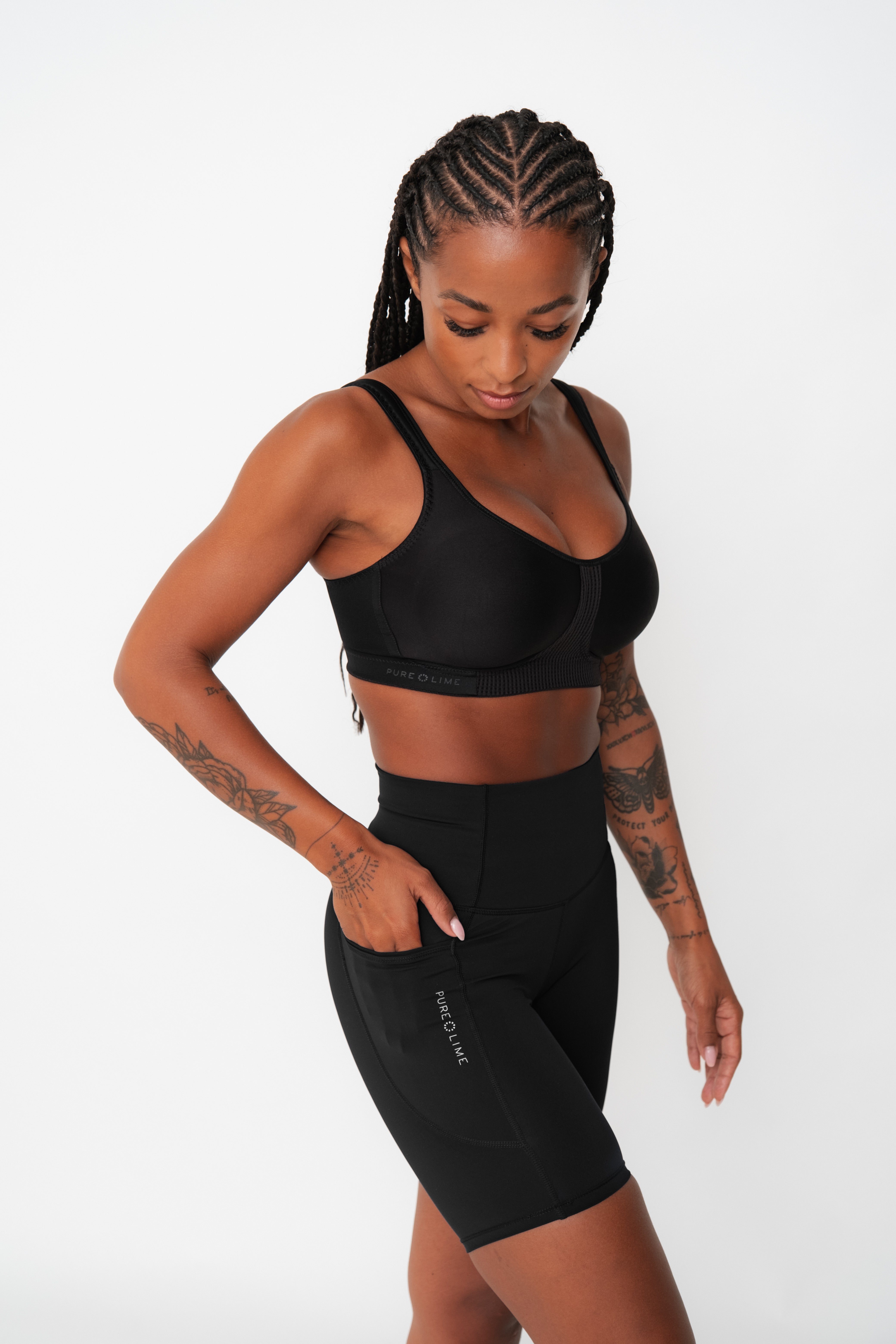 Support Bra High Impact - Black