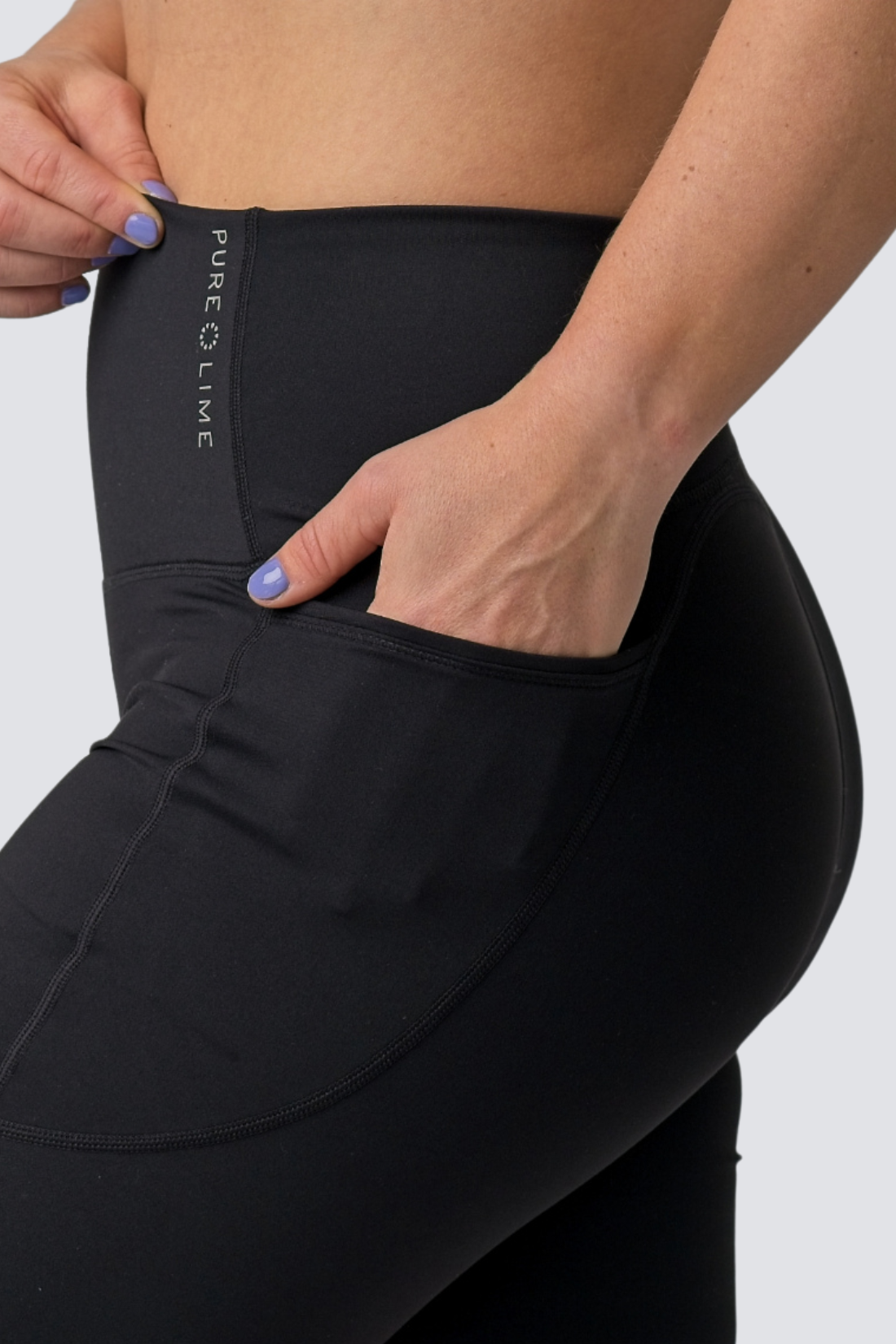 Pure Lime Pure Training Tights Leggings 2000 Black