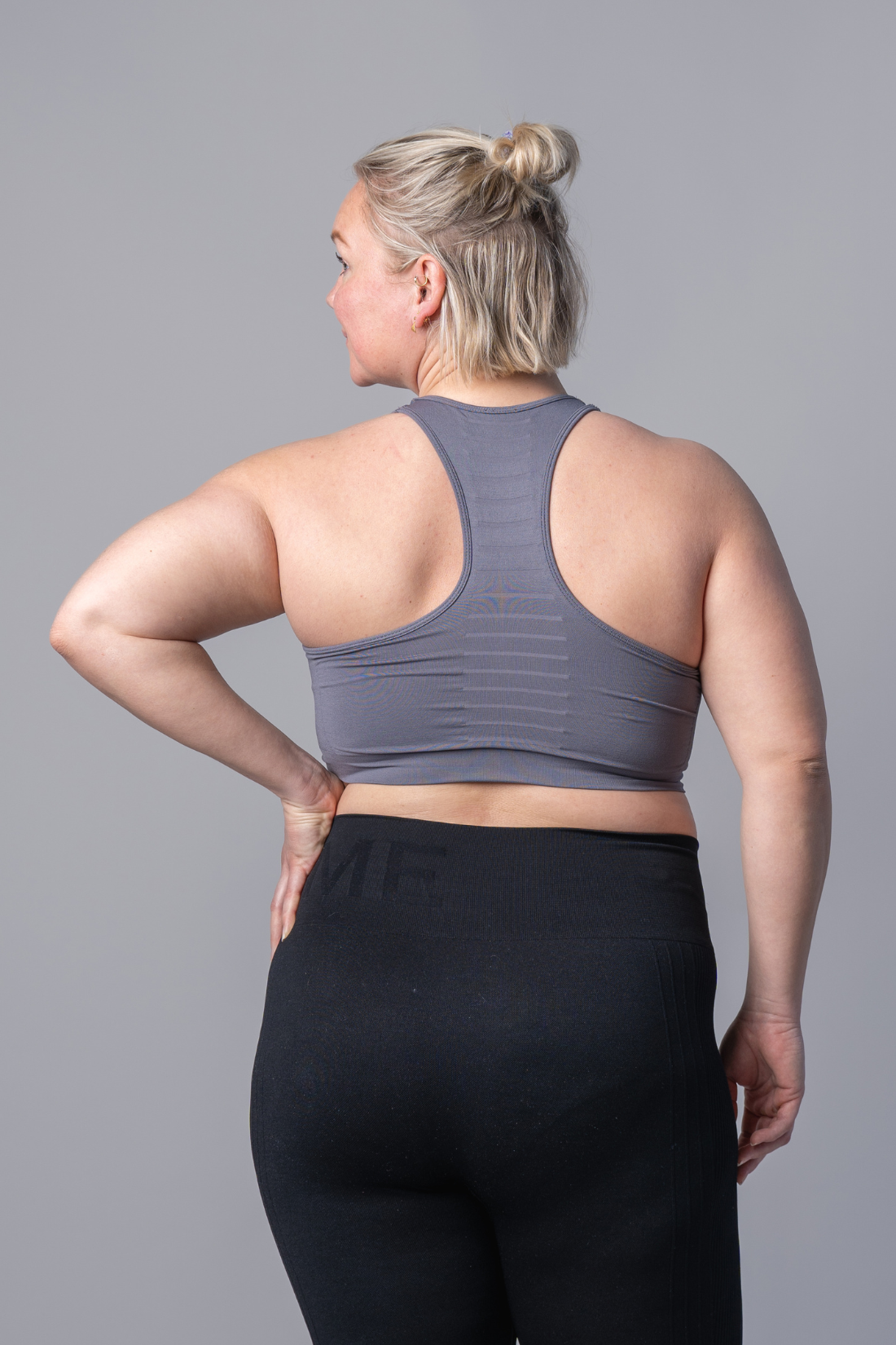 Pure Lime Seamless Bra Top Bra Top 3612 Volcanic Glass