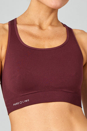 Pure Lime Seamless Bra Top Bra Top 6220 Tawny Port