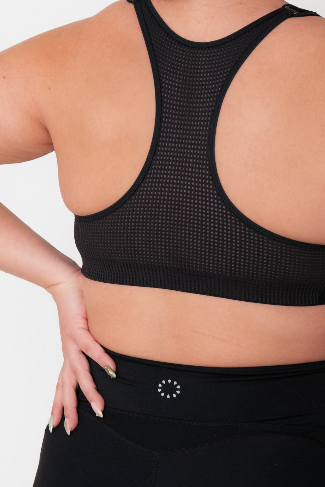 Pure Lime Sports Bra - High Impact Bra 2000 Black