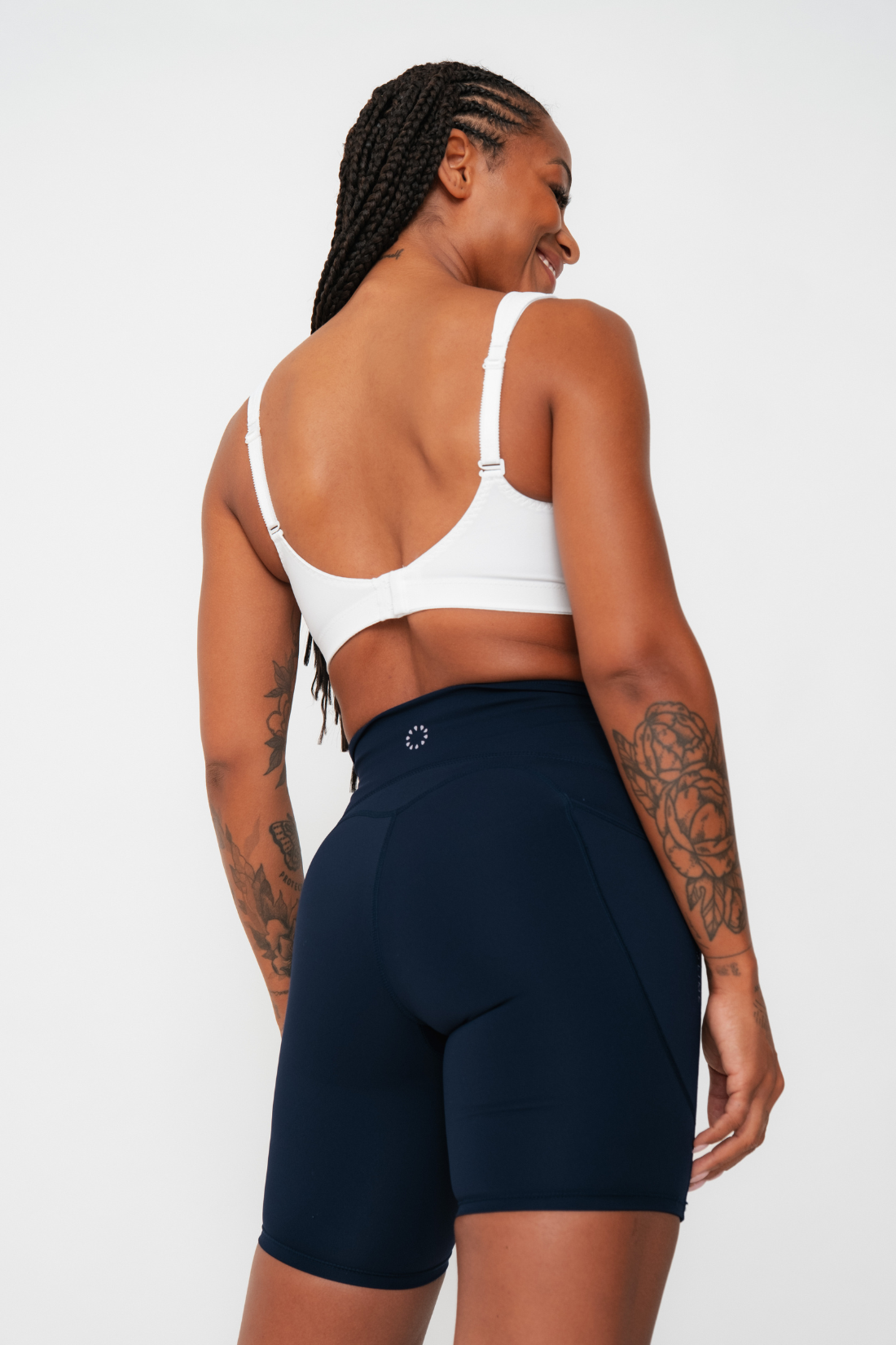 Pure Lime Support Bra High Impact Bra 1000 White