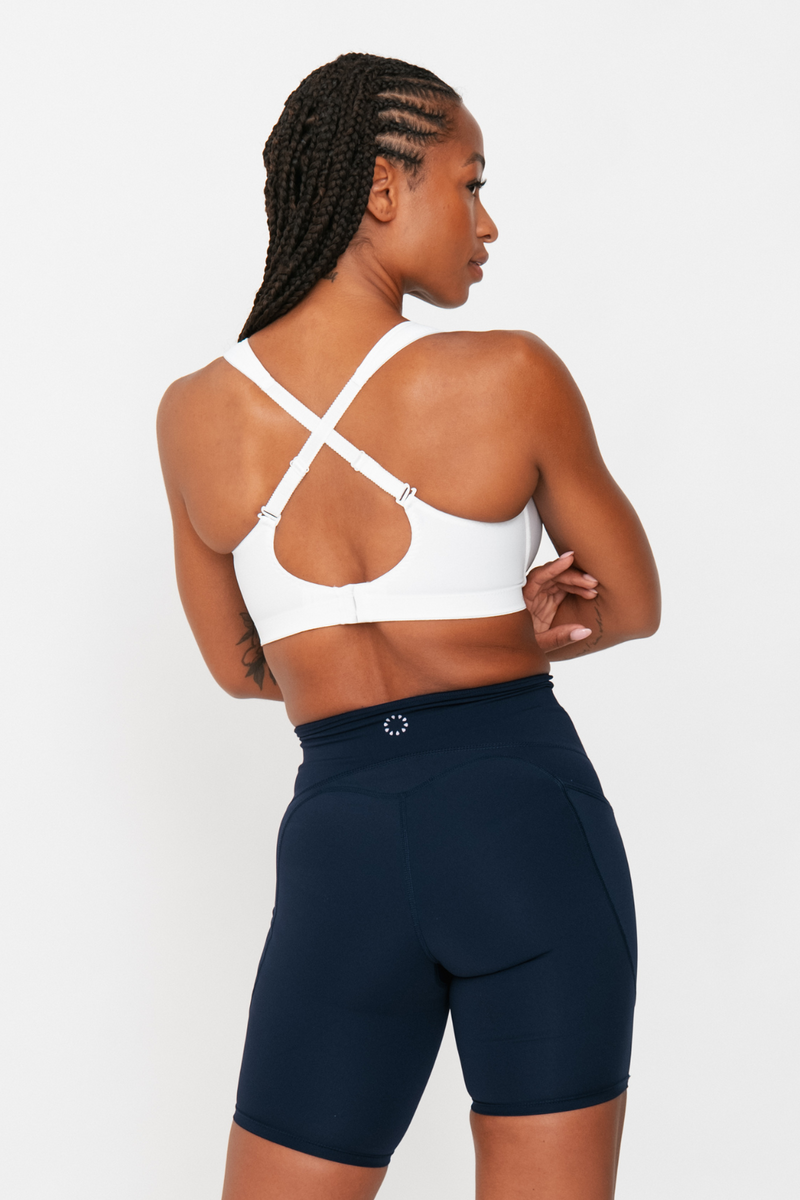 Pure Lime Support Bra Bra 1000 White