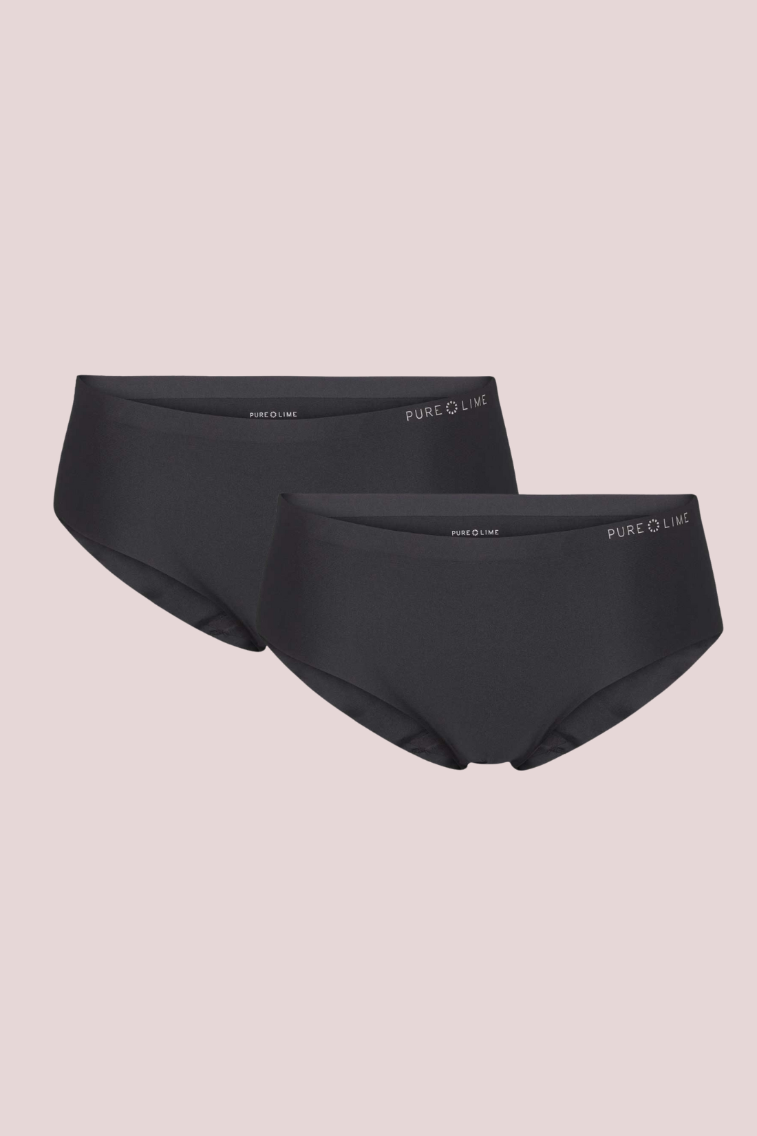 Invisible Hipster 2 Pack - Black/Black