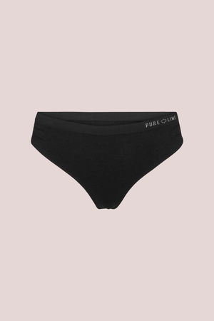 Seamless Thong - Black