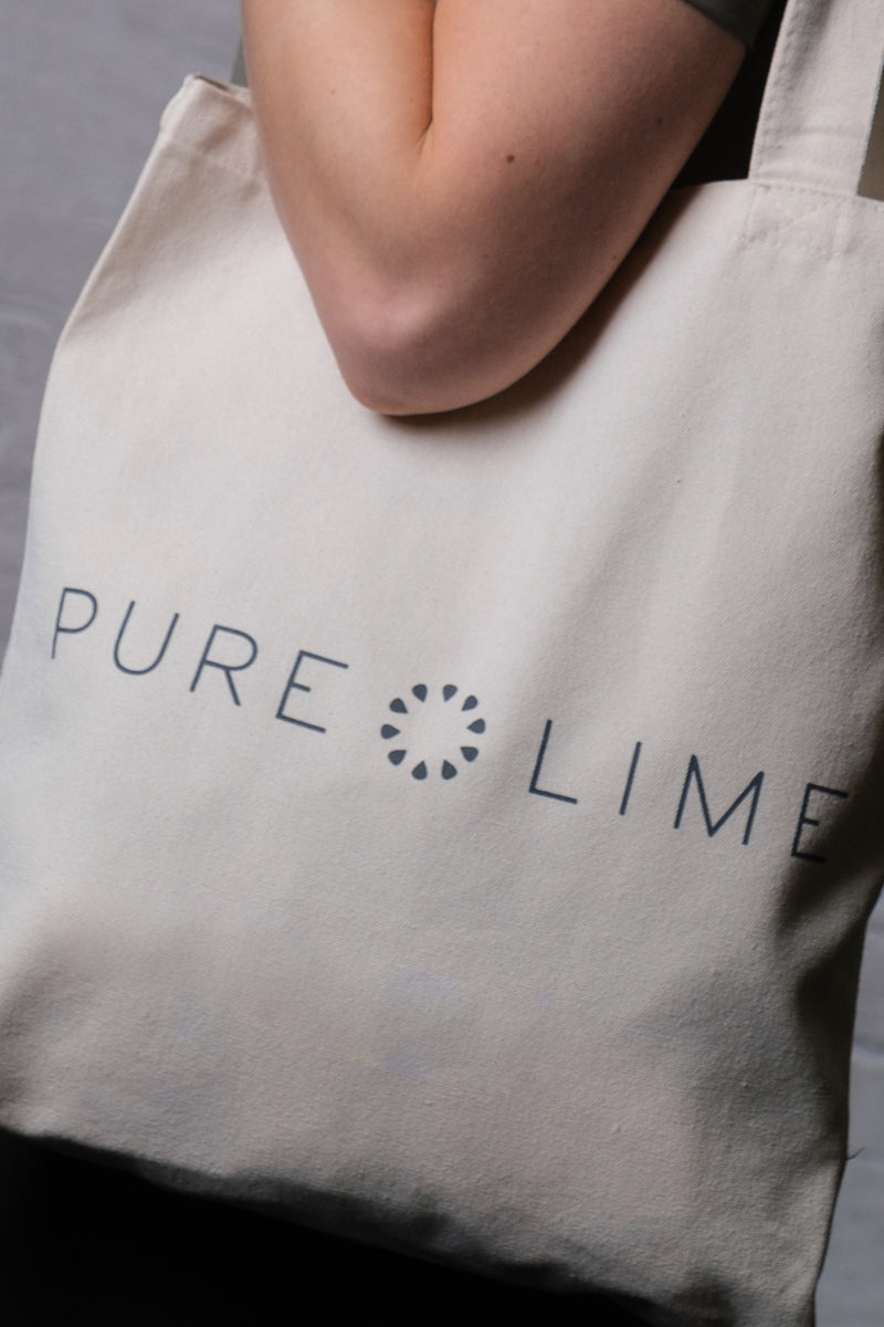 Pure Lime Essential Tote Bag Tote Bag 1010 OFF WHITE