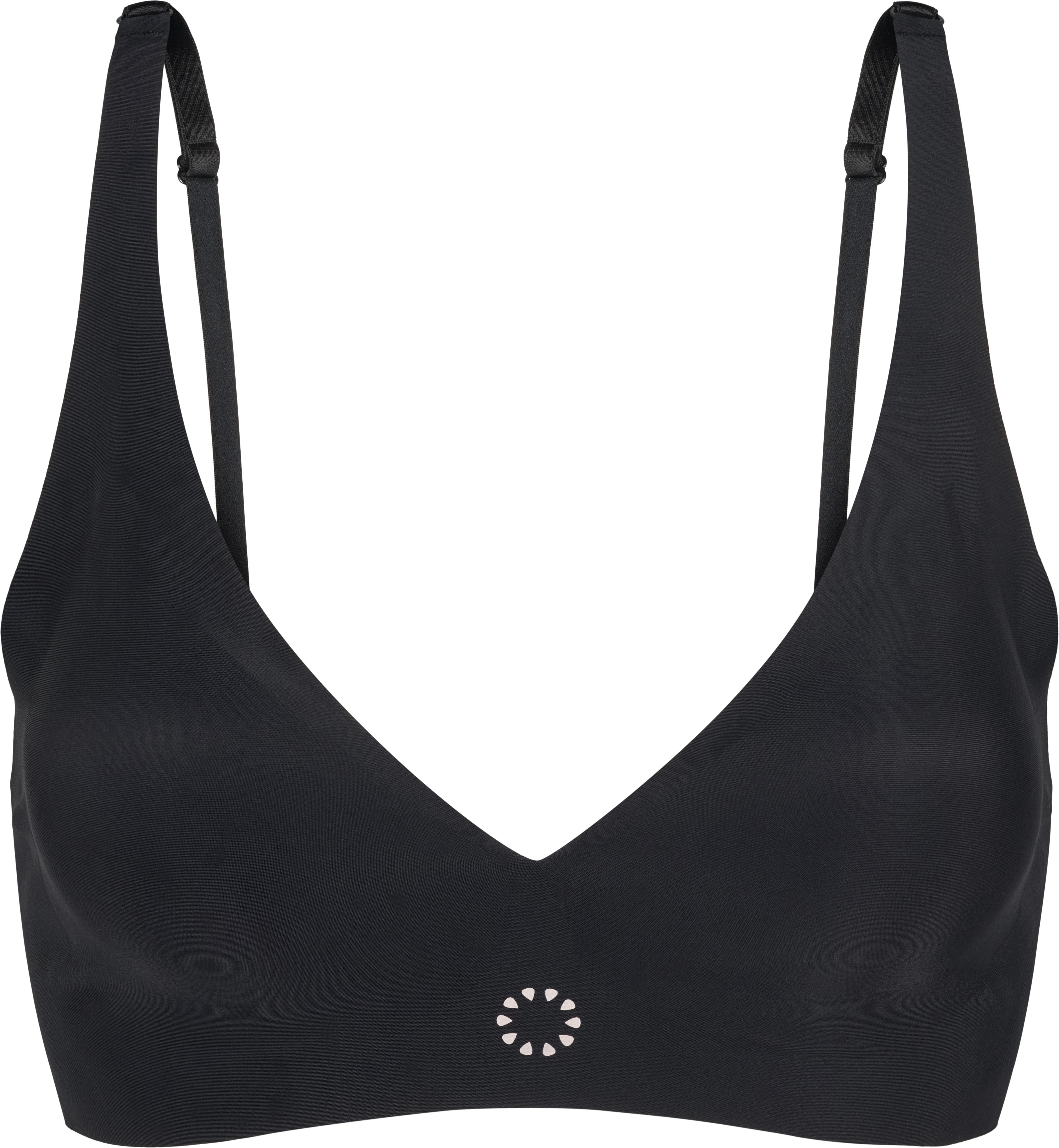 Pure Lime Invisible Microfiber Bra Bra 2000 Black