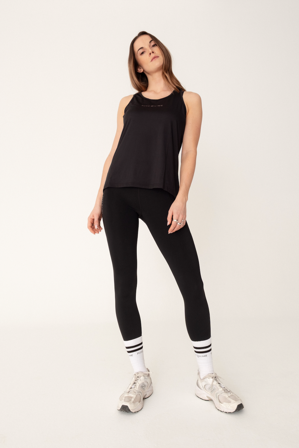 Pure Lime Pure Training Tank Top Tank Top 2000 Black