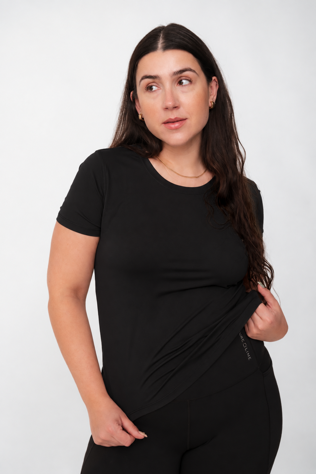 Pure Lime Pure Training Tee Tee 2000 Black