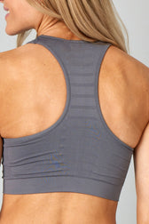Pure Lime Seamless Bra Top Bra Top 3612 Volcanic Glass