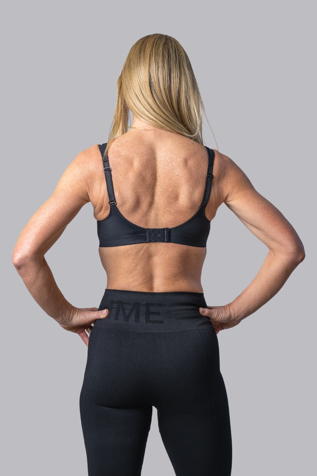 Pure Lime Support Bra Bra 2000 Black